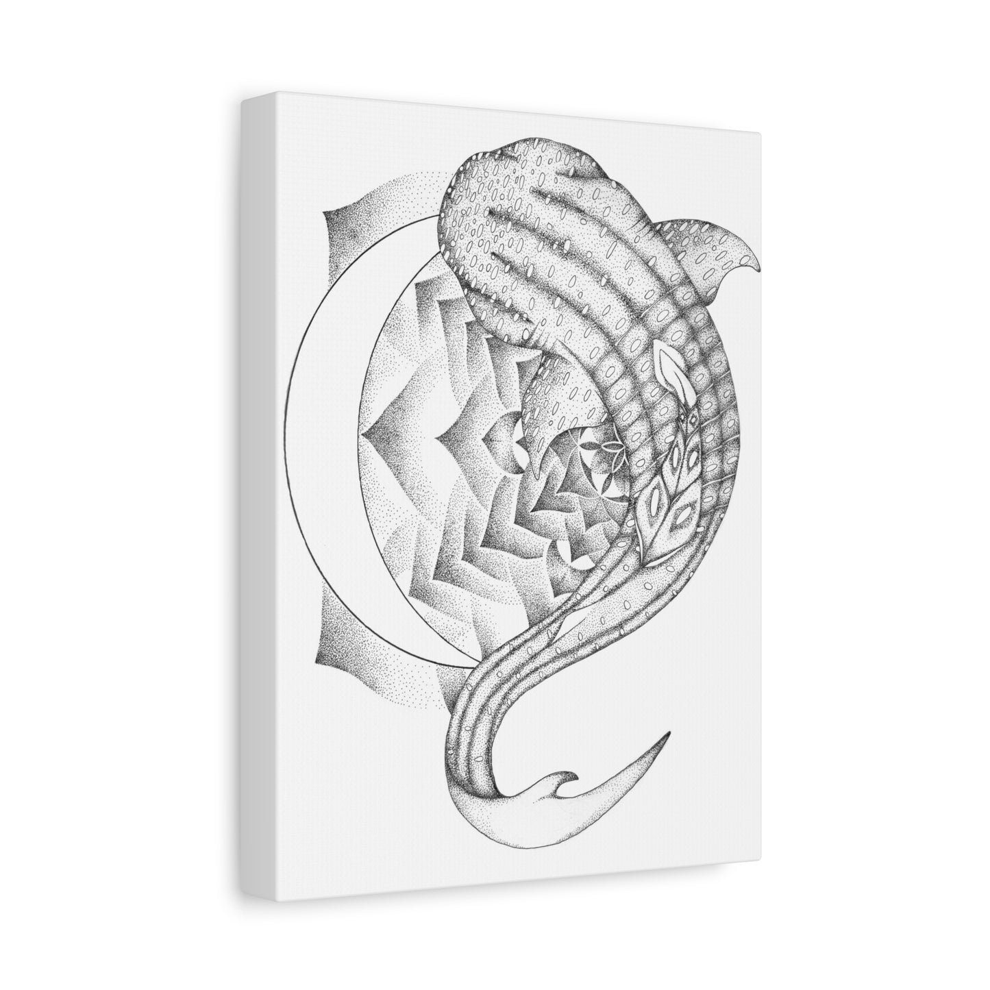 Canvas Print - Whale Shark Mandala