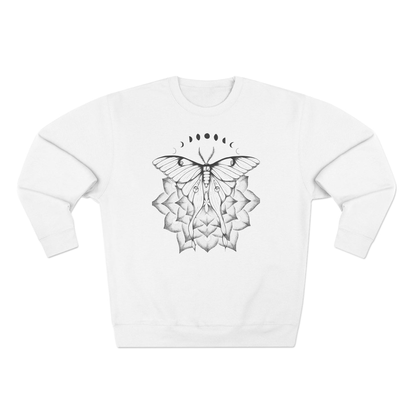 Luna Moth Mandala Sweatshirt