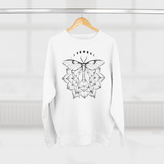 Luna Moth Mandala Sweatshirt