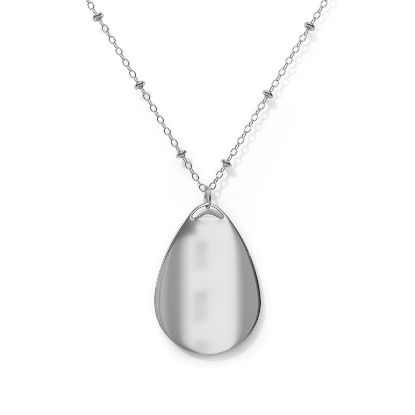 Necklace - Powerful Mandala Oval Necklace