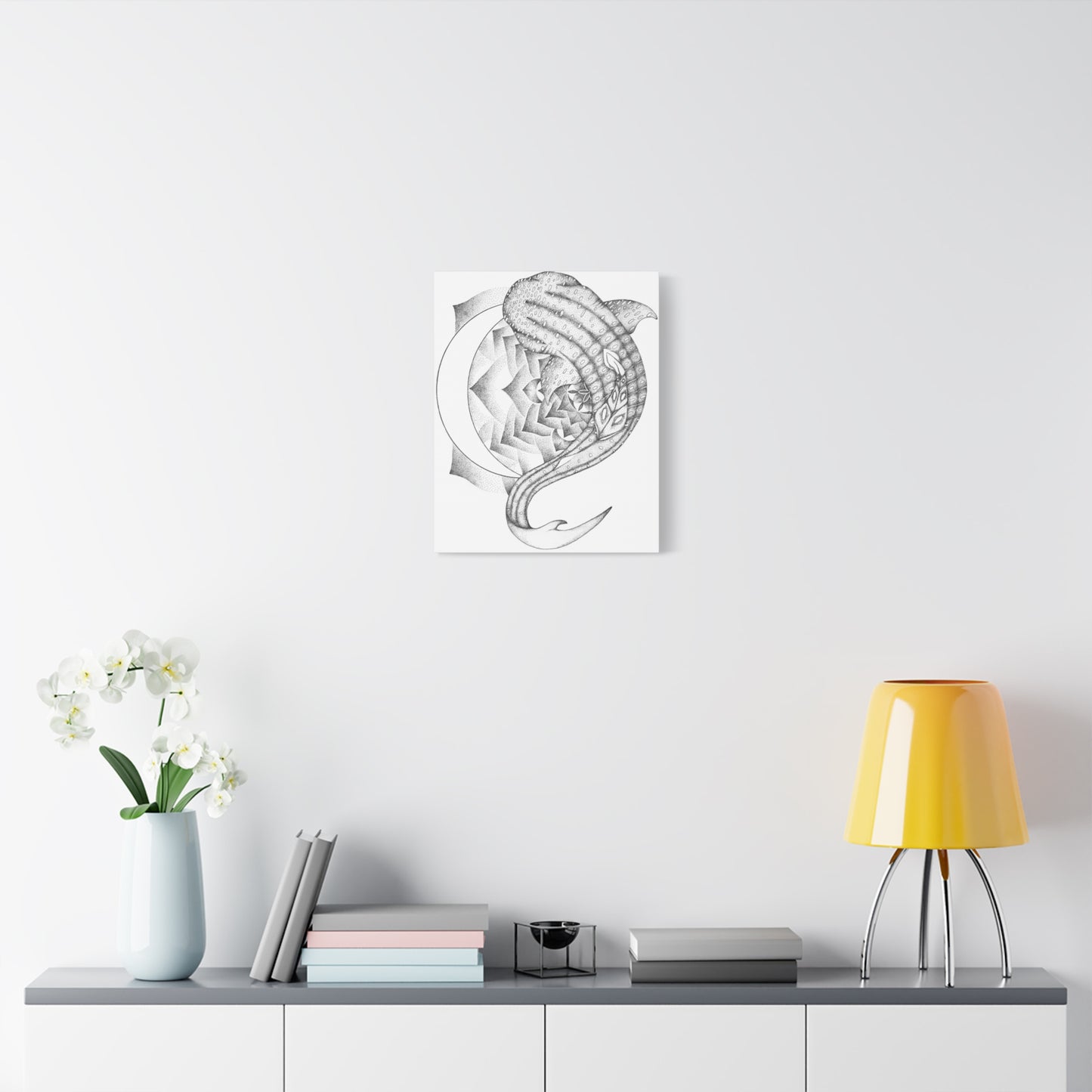 Canvas Print - Whale Shark Mandala