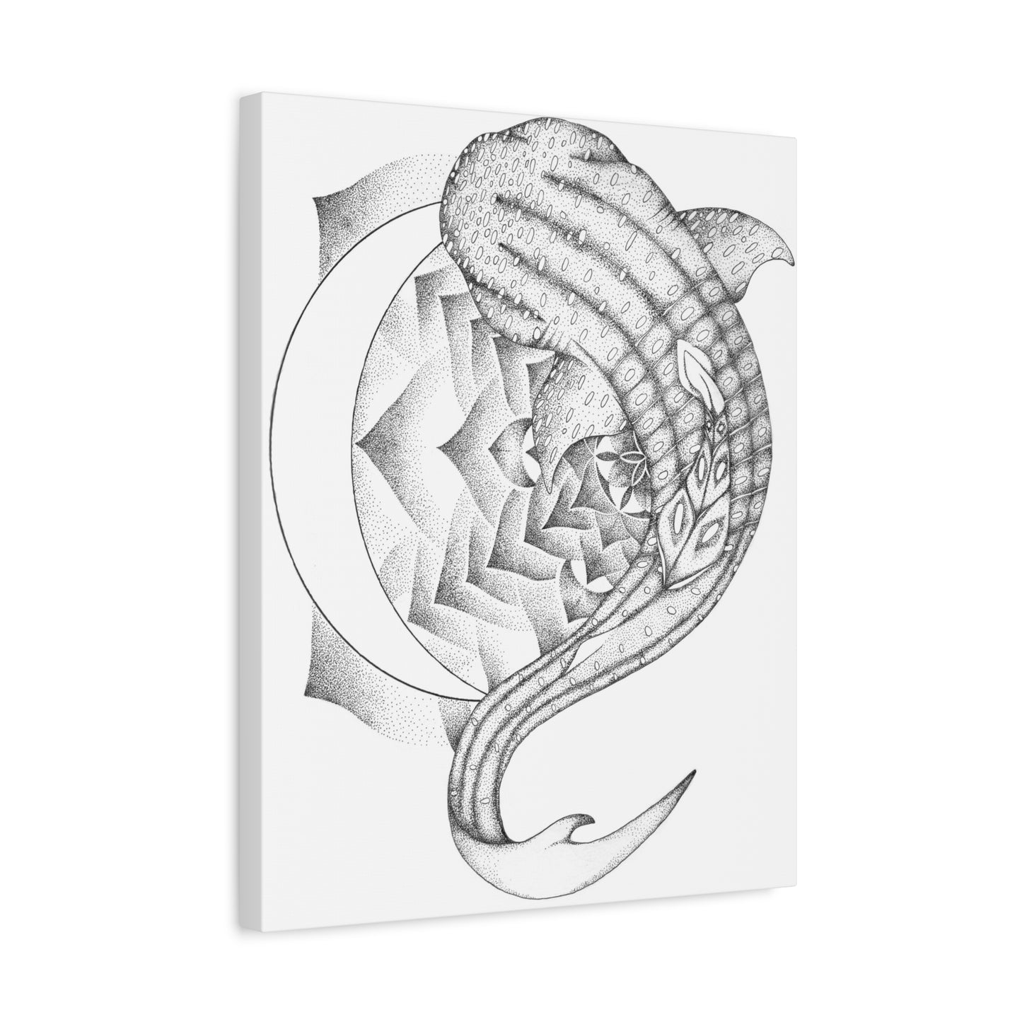 Canvas Print - Whale Shark Mandala