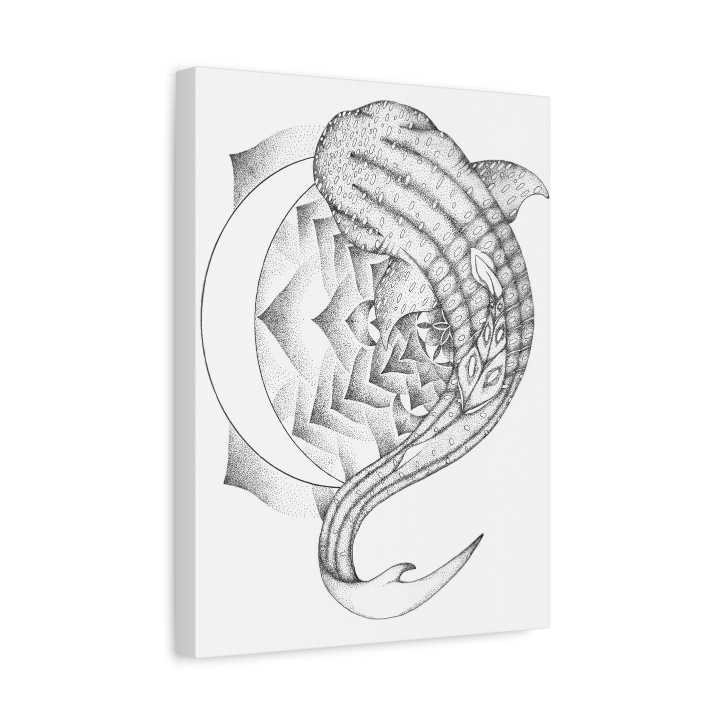 Canvas Print - Whale Shark Mandala